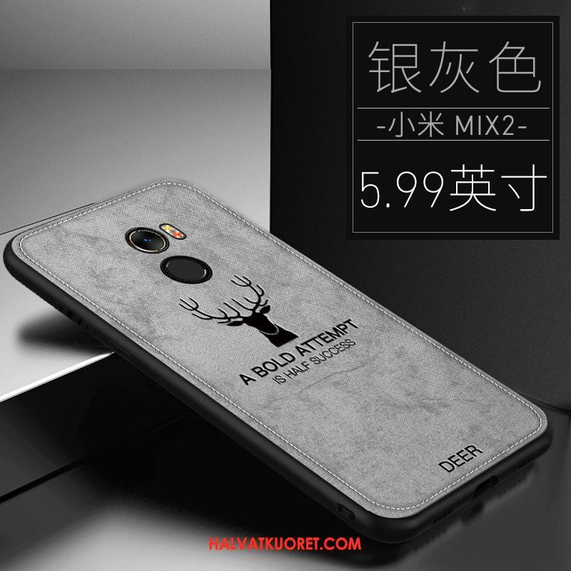 Xiaomi Mi Mix 2 Kuoret Kotelo All Inclusive Pesty Suede, Xiaomi Mi Mix 2 Kuori Ultra Uusi Beige