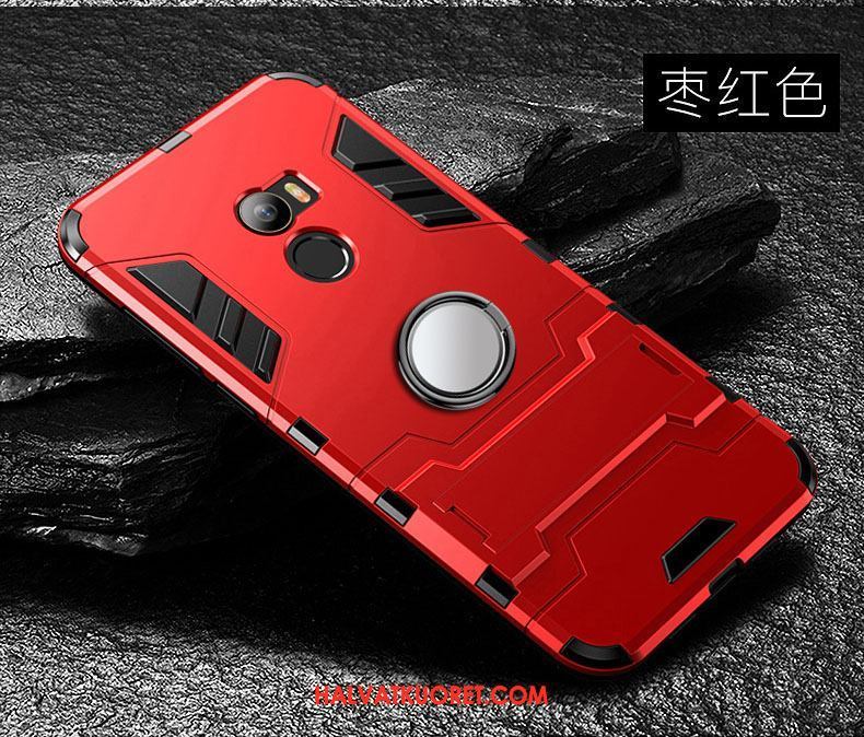 Xiaomi Mi Mix 2 Kuoret Punainen Rengas Kotelo, Xiaomi Mi Mix 2 Kuori Murtumaton Puhelimen Beige