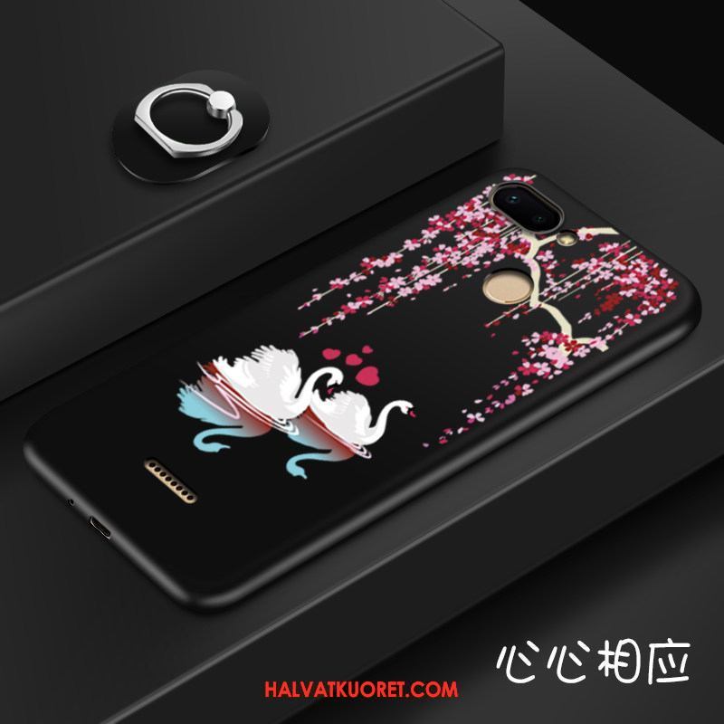 Xiaomi Redmi 6 Kuoret Suojaus Kotelo Persoonallisuus, Xiaomi Redmi 6 Kuori Murtumaton Musta Beige