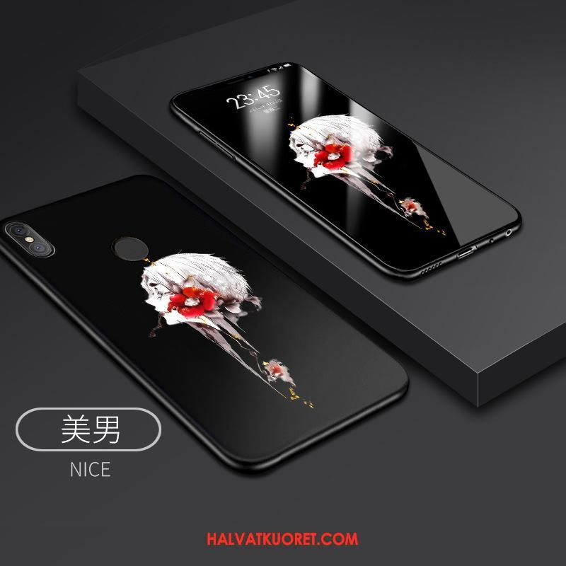 Xiaomi Redmi Note 5 Kuoret Sarjakuva Luova Uusi, Xiaomi Redmi Note 5 Kuori Yksinkertainen Beige