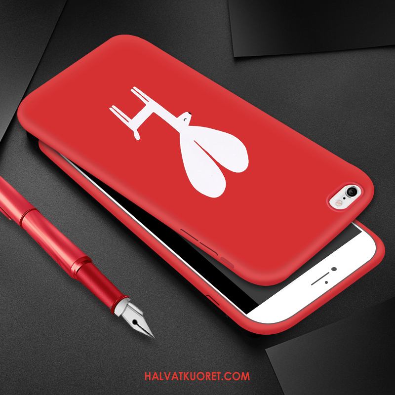 iPhone 8 Kuoret Yksinkertainen Punainen Trendi, iPhone 8 Kuori All Inclusive Puhelimen