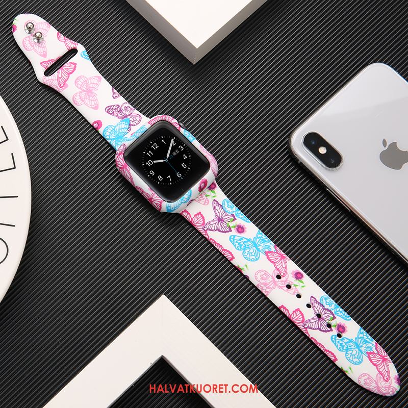 Apple Watch Series 1 Kuoret Painatus Tide-brändi, Apple Watch Series 1 Kuori Musta Suojaus