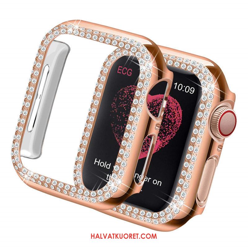 Apple Watch Series 2 Kuoret Kehys Strassi Pinnoitus, Apple Watch Series 2 Kuori Rhinestone Inlay Musta