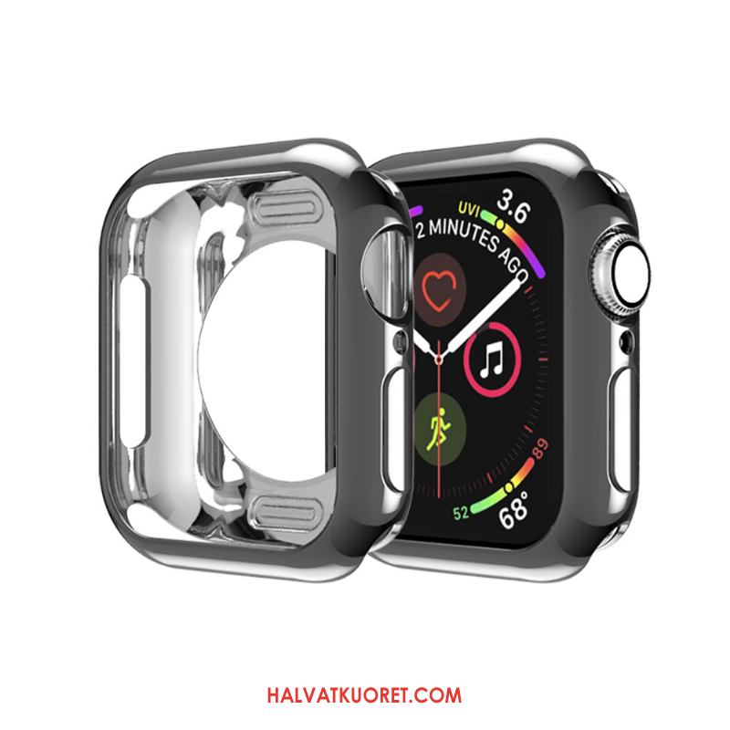 Apple Watch Series 4 Kuoret Kehys Näytönsuojus Pehmeä Neste, Apple Watch Series 4 Kuori Silikoni