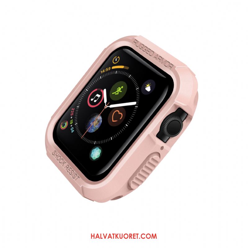 Apple Watch Series 4 Kuoret Murtumaton Suojaus, Apple Watch Series 4 Kuori Silikoni Kotelo