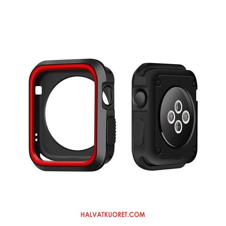 Apple Watch Series 4 Kuoret Musta Pehmeä Neste, Apple Watch Series 4 Kuori Kotelo