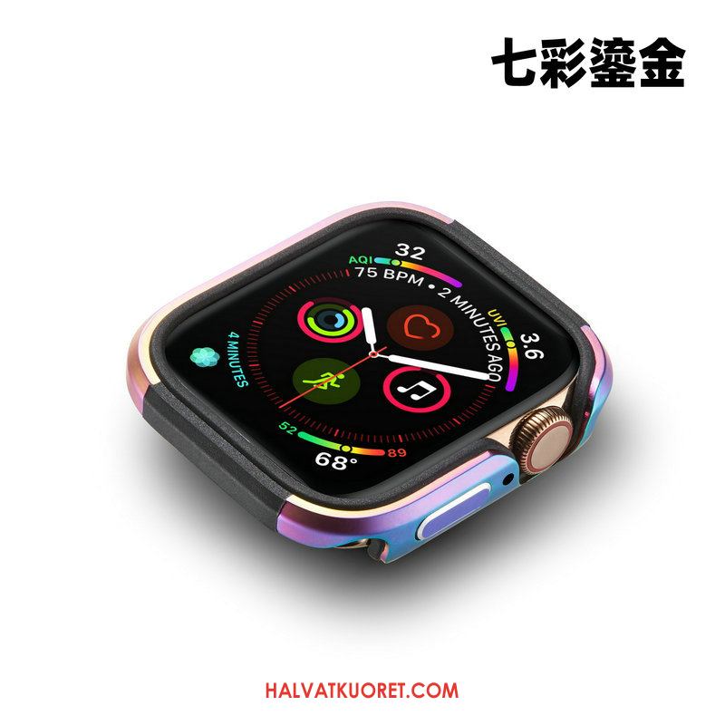 Apple Watch Series 5 Kuoret Murtumaton Sininen Metalli, Apple Watch Series 5 Kuori Kehys