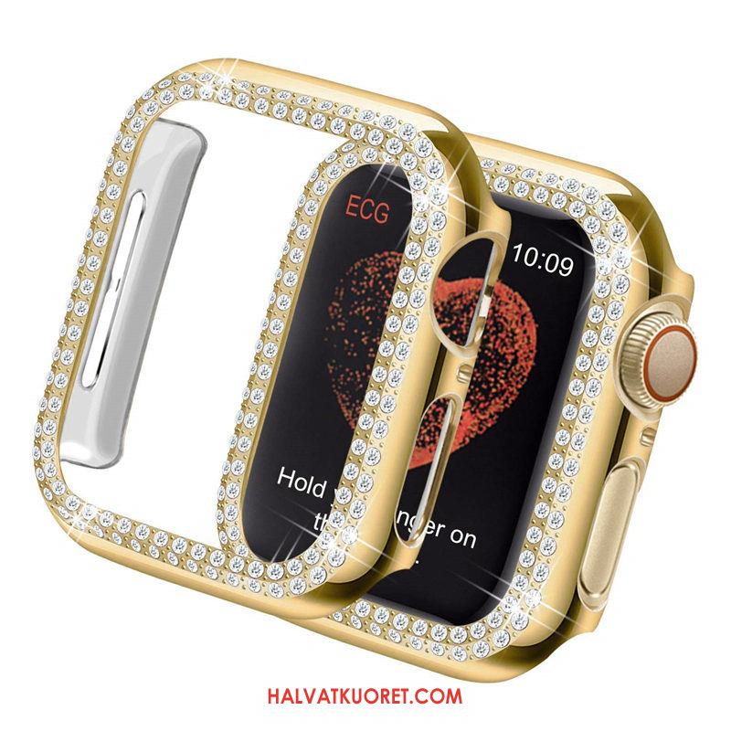 Apple Watch Series 5 Kuoret Rhinestone Inlay Kevyt, Apple Watch Series 5 Kuori Pinnoitus Trendi