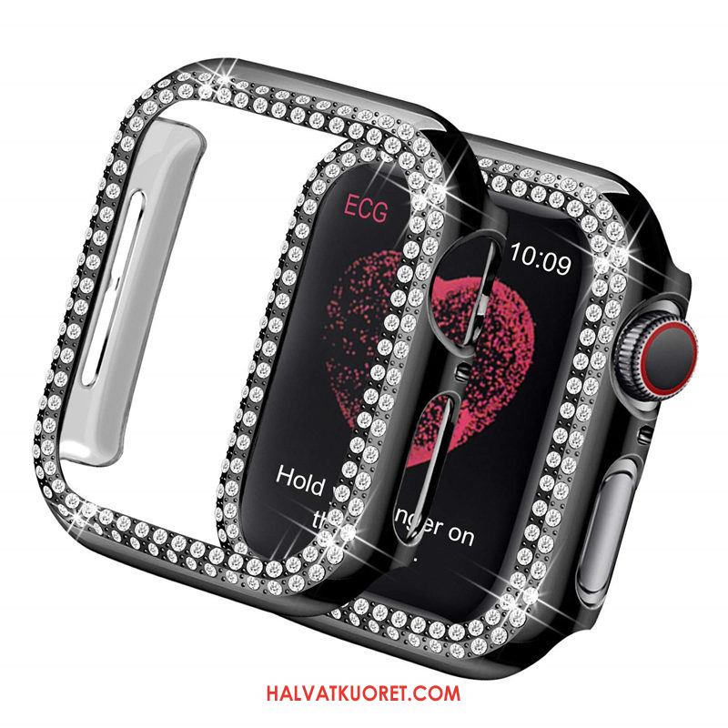 Apple Watch Series 5 Kuoret Rhinestone Inlay Kevyt, Apple Watch Series 5 Kuori Pinnoitus Trendi