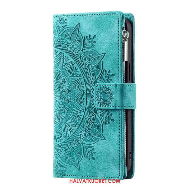 Case Für Xiaomi Redmi Note 14 Pro 5g Mandala-wildleder-effekt Wallet