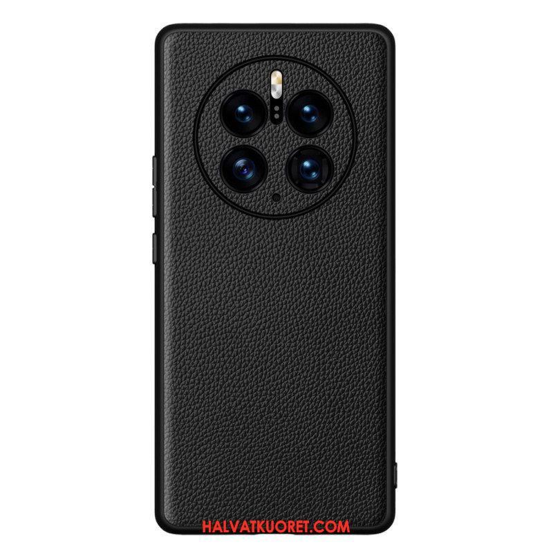 Case Huawei Mate 50 Pro Aitoa Litsi-nahkaa