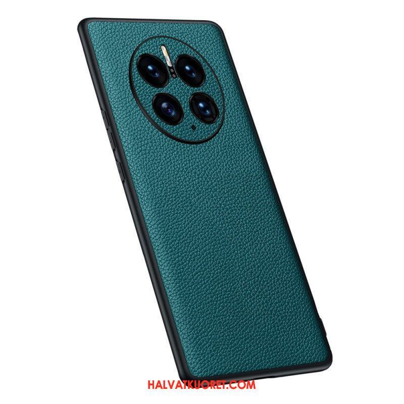 Case Huawei Mate 50 Pro Aitoa Litsi-nahkaa