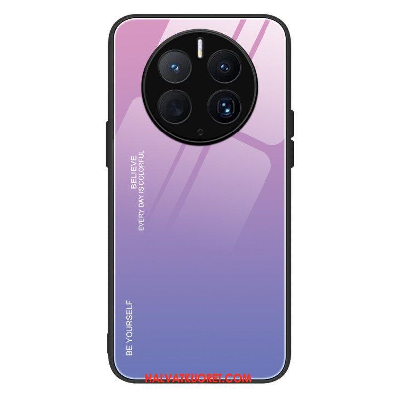 Case Huawei Mate 50 Pro Karkaistu Lasi Ole Oma Itsesi