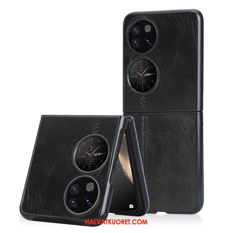 Case Huawei P50 Pocket Keinonahan Tikkaukset