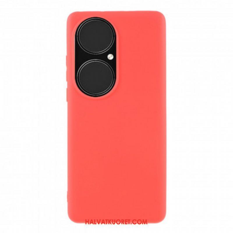 Case Huawei P50 Pro Matta Jäykkä Silikoni