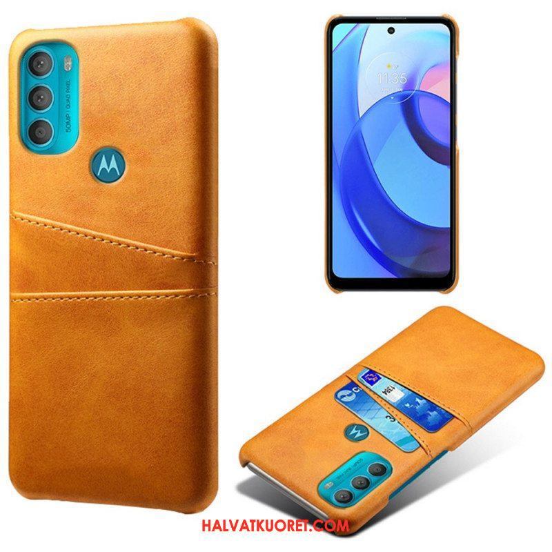 Case Moto G71 5G Ksq-korttikotelo