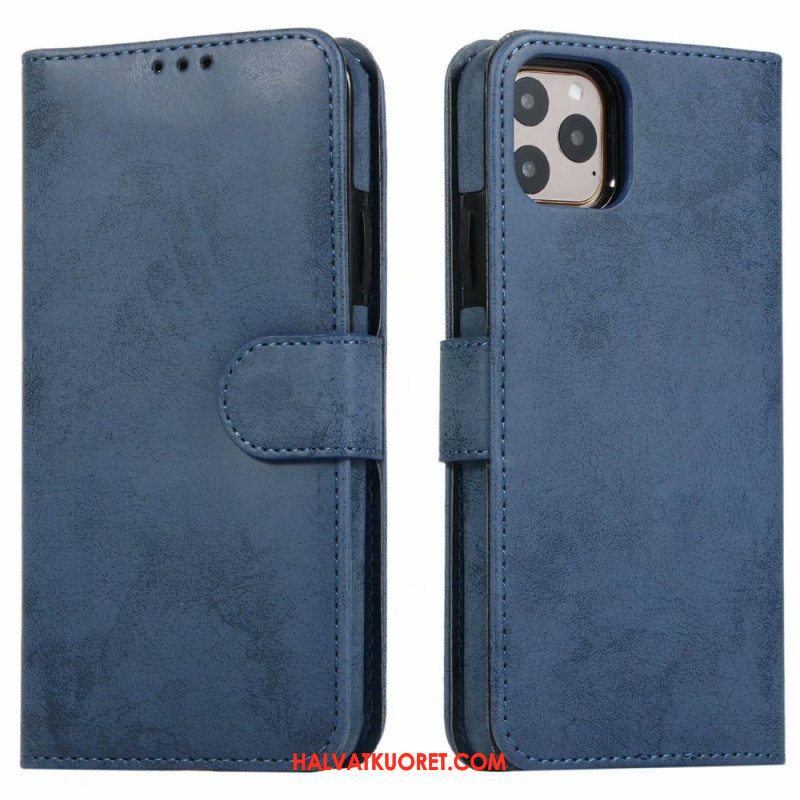 Case Nahkakotelo iPhone 14 Vintage Irrotettava