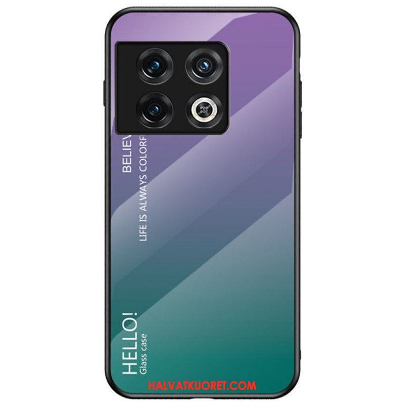 Case OnePlus 10 Pro 5G Karkaistu Lasi Hello