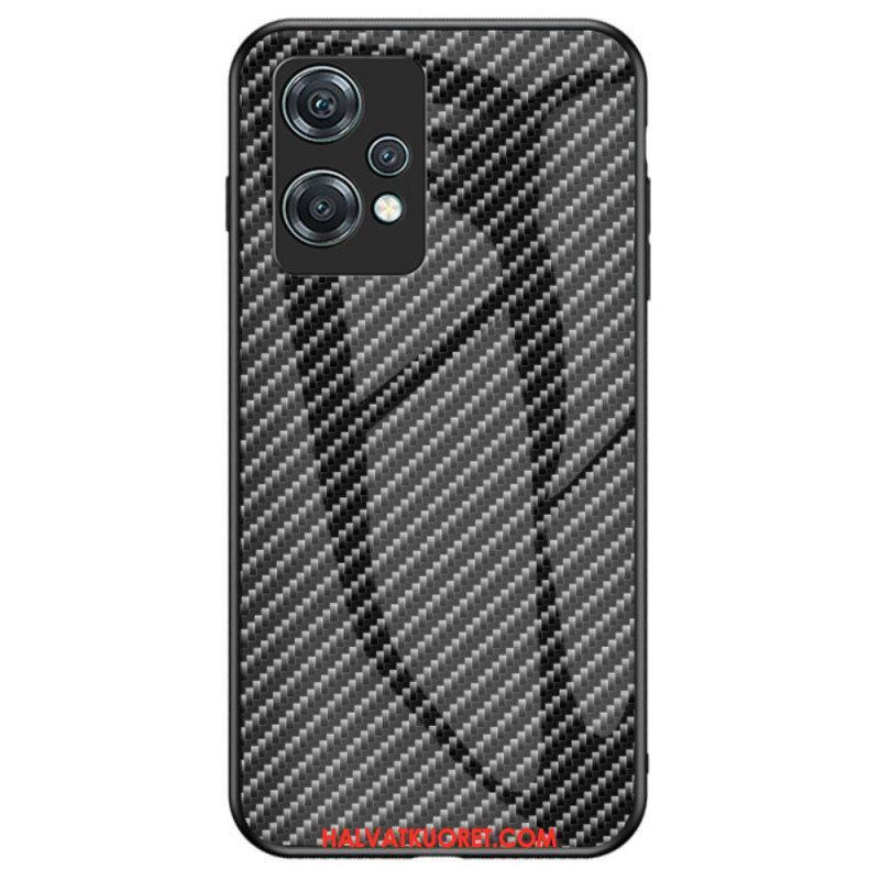 Case OnePlus Nord CE 2 Lite 5G Karkaistua Hiilikuitulasia