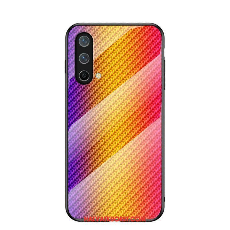 Case OnePlus Nord CE 5G Karkaistua Hiilikuitulasia