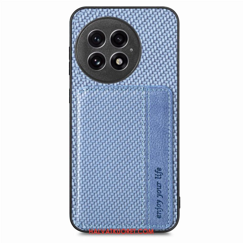Case Oneplus 13 Puhelinkuoret Hiilikuituinen Magneettikorttikotelo