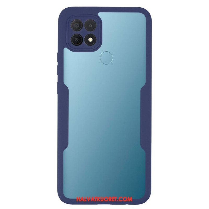 Case Oppo A15 Viistetty Reuna Hybridi