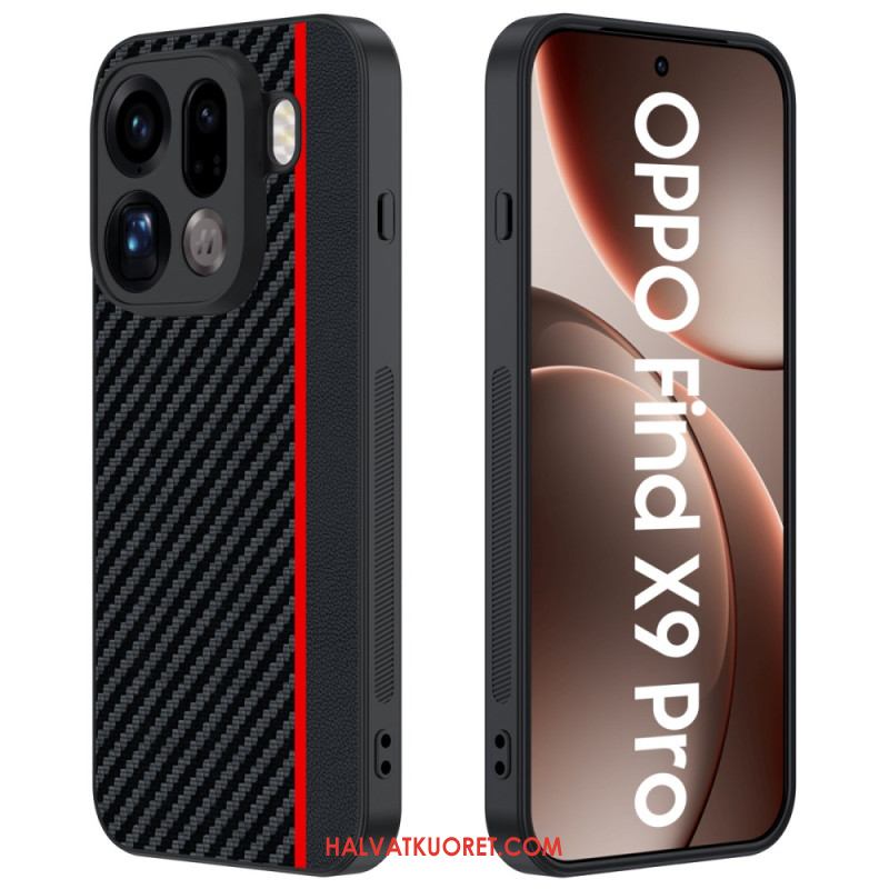 Case Oppo Find X9 Pro 5g Puhelinkuoret Jäykkä Hiilikuitukuvioinnilla
