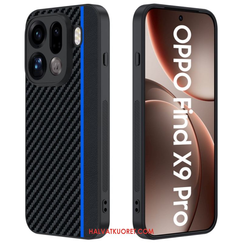 Case Oppo Find X9 Pro 5g Puhelinkuoret Jäykkä Hiilikuitukuvioinnilla