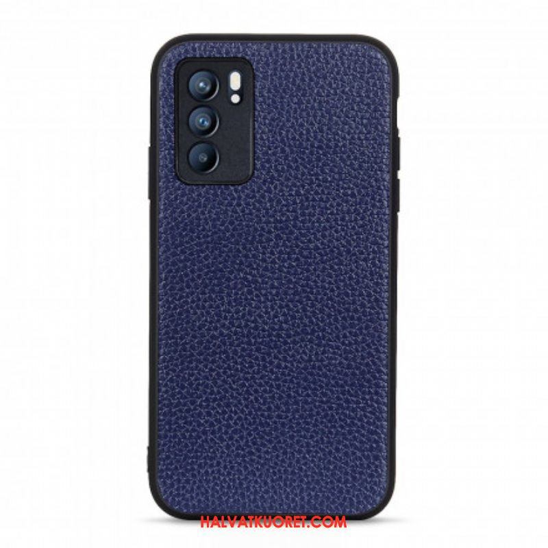 Case Oppo Reno 6 5G Aitoa Litsi-nahkaa