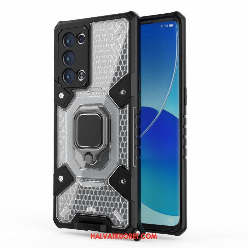 Case Oppo Reno 6 Pro 5G Joustava Renkaan Kanssa