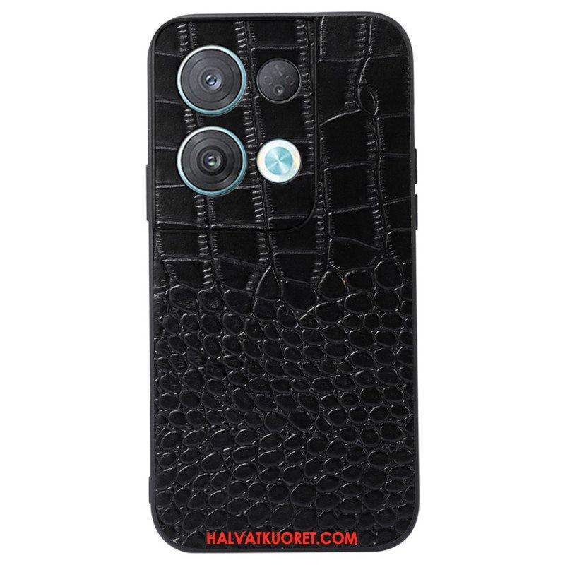 Case Oppo Reno 8 Pro Aito Crocodile Texture -nahka