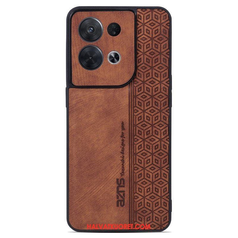 Case Oppo Reno 8 Pro Azns-nahkaefekti