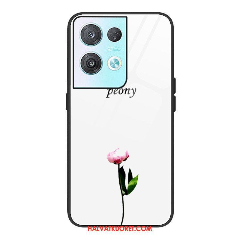 Case Oppo Reno 8 Pro Kasviskarkaistu Lasi