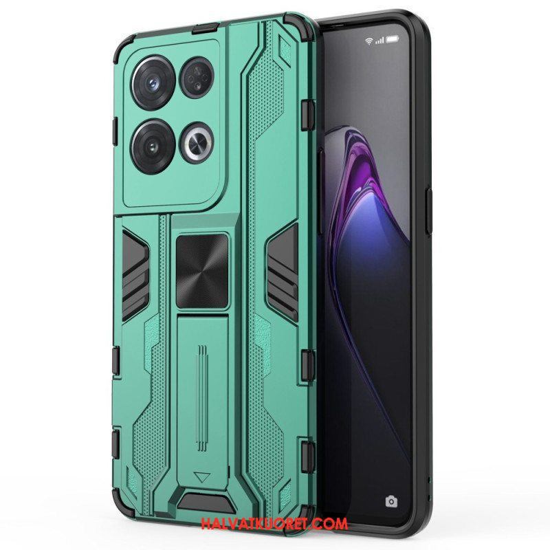 Case Oppo Reno 8 Pro Pysty- Ja Vaakasuuntainen Irrotettava Tuki