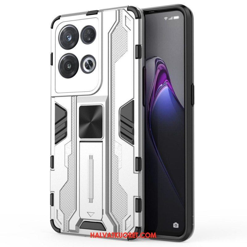 Case Oppo Reno 8 Pro Pysty- Ja Vaakasuuntainen Irrotettava Tuki