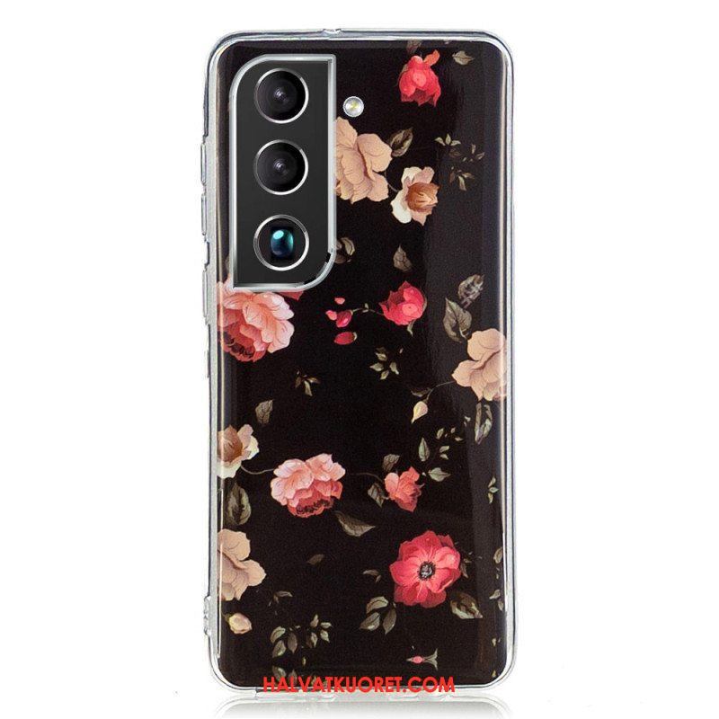 Case Samsung Galaxy S22 5G Fluoresoivat Liberty Flowers