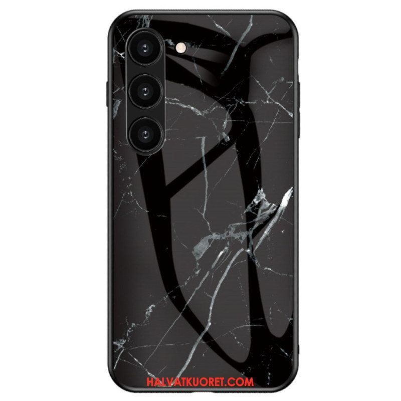 Case Samsung Galaxy S23 Plus 5G Marmori Karkaistu Lasi