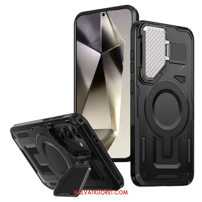 Case Samsung Galaxy S25 5g Puhelinkuoret Magsafe-yhteensopiva Kiinnitys Ja Linssinsuoja