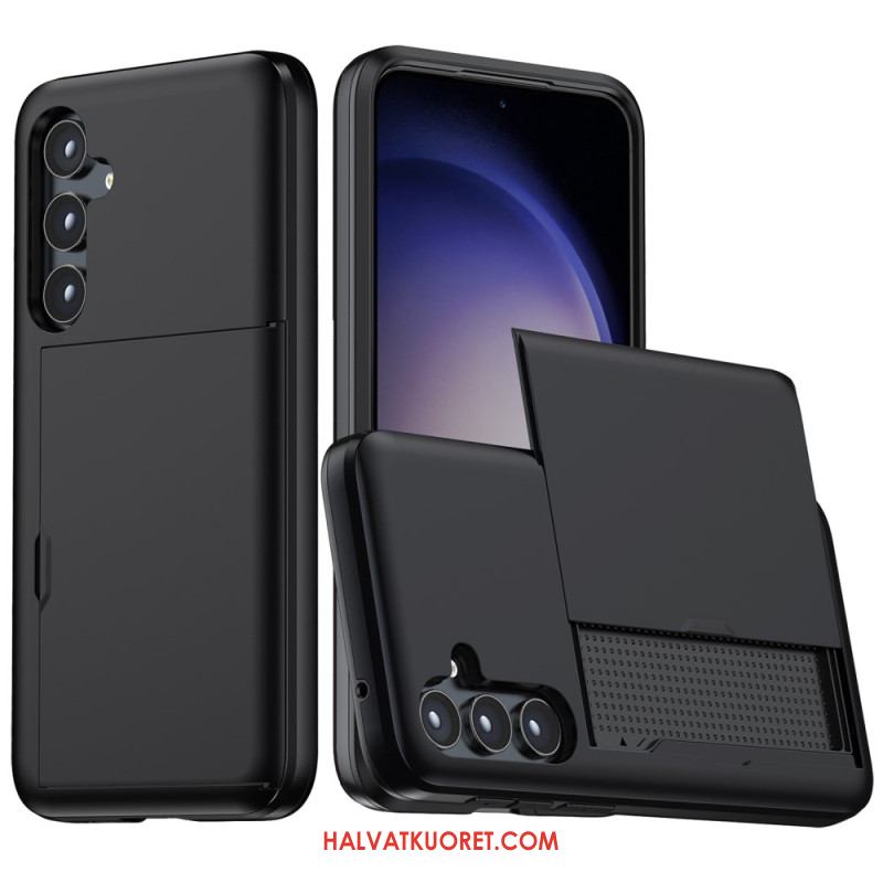 Case Samsung Galaxy S25 Plus 5g Puhelinkuoret Metalliefektinen Integroitu Korttikotelo