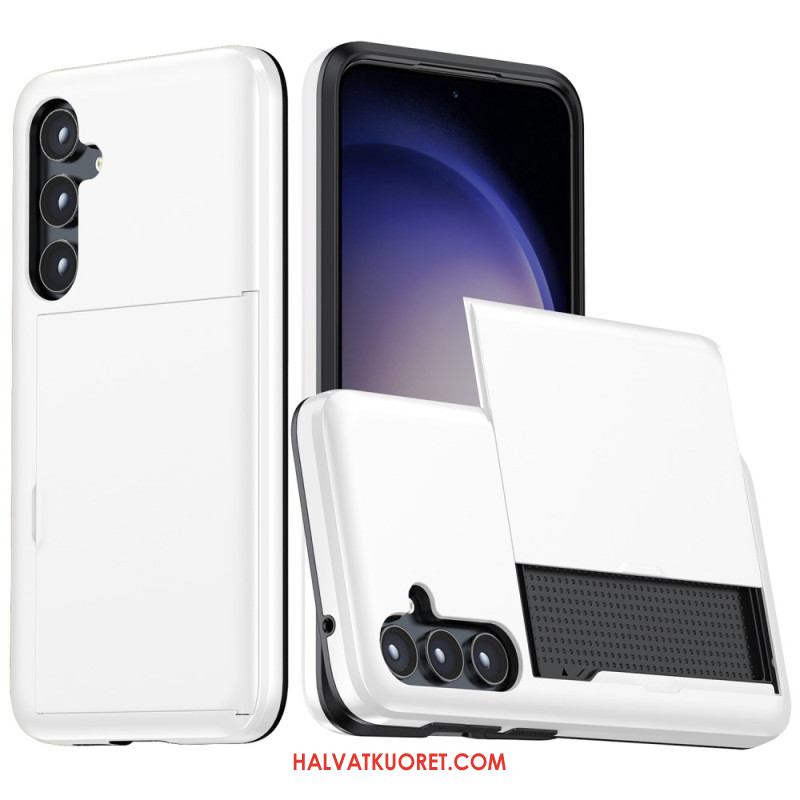 Case Samsung Galaxy S25 Plus 5g Puhelinkuoret Metalliefektinen Integroitu Korttikotelo