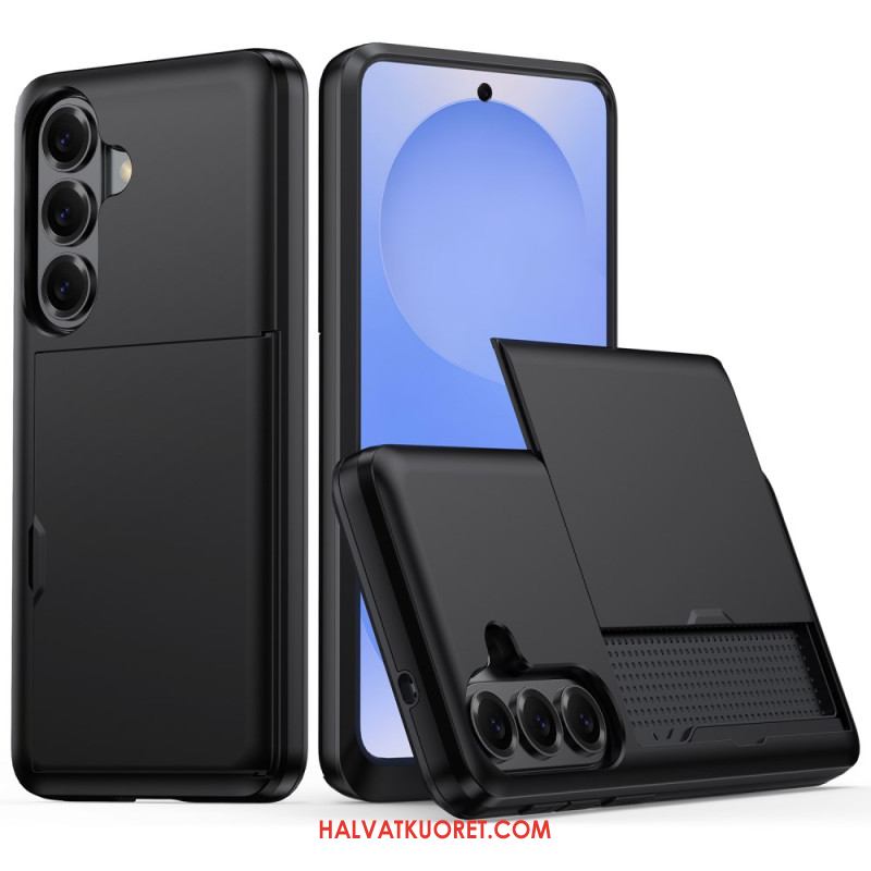 Case Samsung Galaxy S26 Plus Puhelinkuoret Metallikuvioinen Korttikotelo