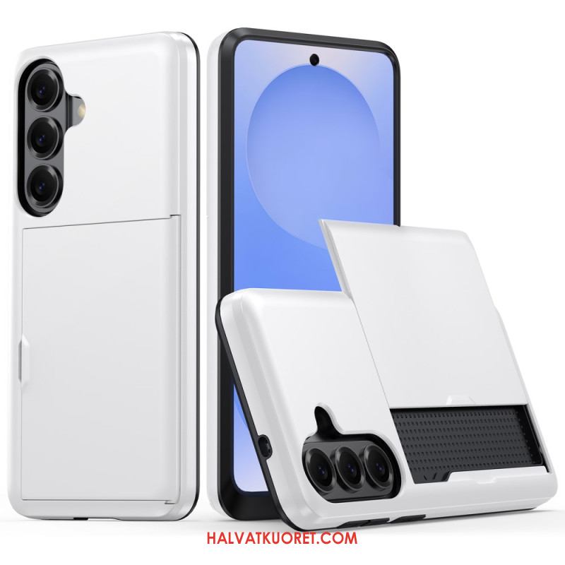 Case Samsung Galaxy S26 Plus Puhelinkuoret Metallikuvioinen Korttikotelo