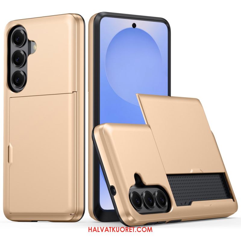 Case Samsung Galaxy S26 Plus Puhelinkuoret Metallikuvioinen Korttikotelo