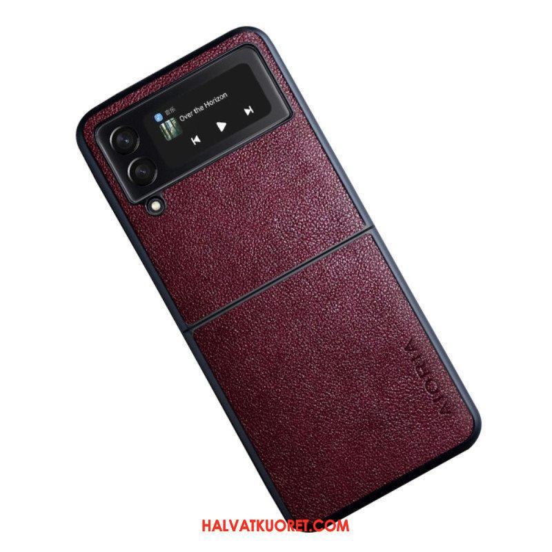 Case Samsung Galaxy Z Flip 4 Kotelot Flip Aioria Nahkaefekti