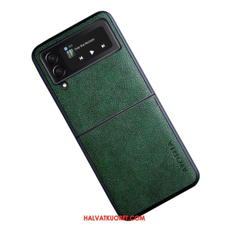 Case Samsung Galaxy Z Flip 4 Kotelot Flip Aioria Nahkaefekti