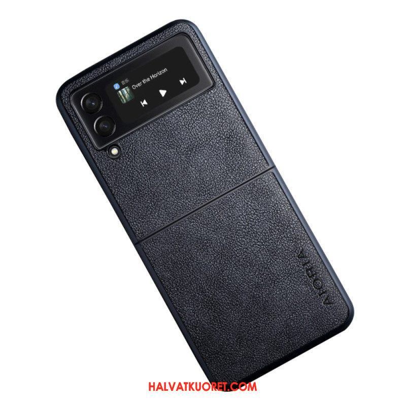 Case Samsung Galaxy Z Flip 4 Kotelot Flip Aioria Nahkaefekti