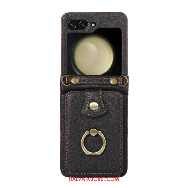 Case Samsung Galaxy Z Flip 7 Puhelinkuoret Korttikotelo Ja Olkahihna