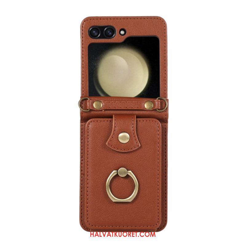 Case Samsung Galaxy Z Flip 7 Puhelinkuoret Korttikotelo Ja Olkahihna