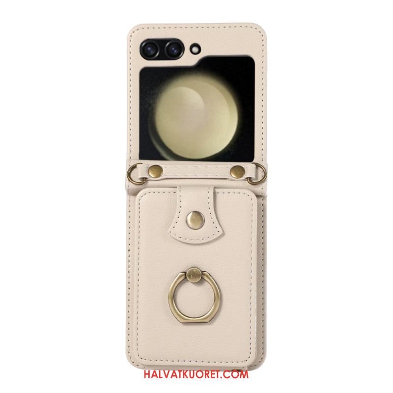 Case Samsung Galaxy Z Flip 7 Puhelinkuoret Korttikotelo Ja Olkahihna