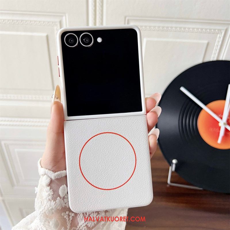 Case Samsung Galaxy Z Flip 7 Puhelinkuoret Magsafe Orange Ring -yhteensopiva